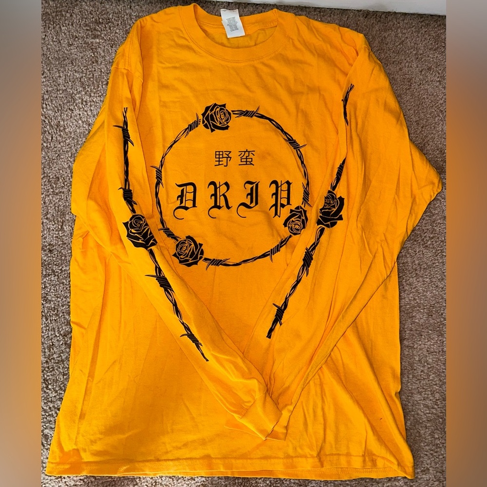 Yellow Long Sleeve Shirt